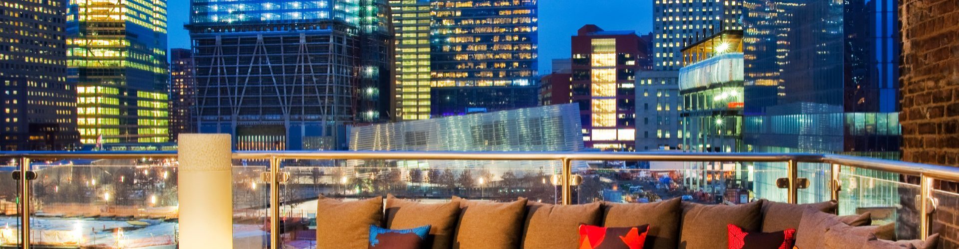 Rooftop Views from The Terrace at The Washington Hotel NYC