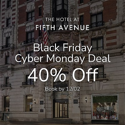 Black Friday Cyber Monday Deal 40% Off - Book by 12/02