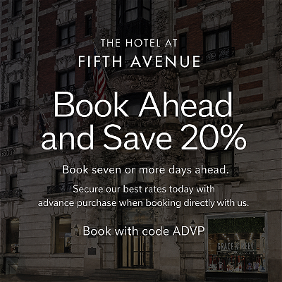 Book ahead and save 20%. Book seven or more days ahead.