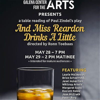 And Miss Reardon Drinks A Little