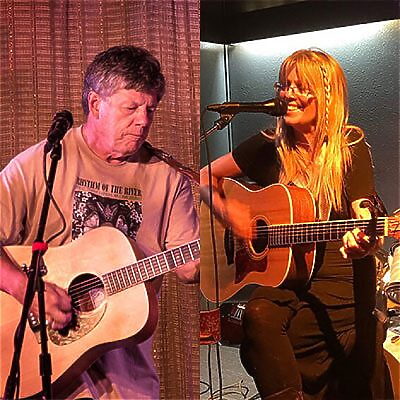 Pearl Olson and Lenny Wayne