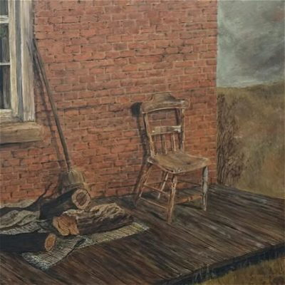 Marcia Grunewald 1965 Painting Leavitt Estate Sale