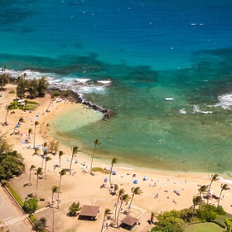 Lawai Beach in Poipu