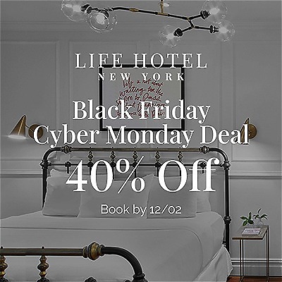 Black Friday Cyber Monday Deal 40% off - Book by 12/02