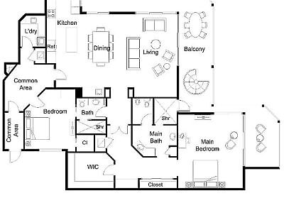 Rooftop Oceanfront Villa 2 Bdrm 9