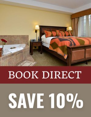 Book direct and save 10%