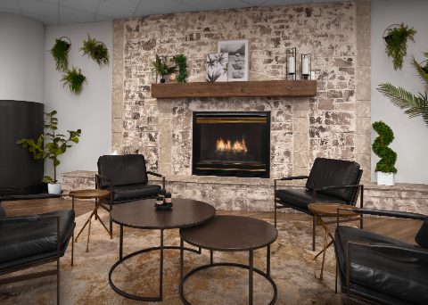 Duluth Minnesota hotel guest room lobby area