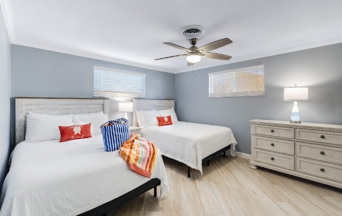 Two Bedroom Double Beds