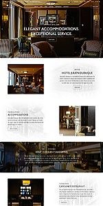 screenshot representing the Hotel Julien Dubuque narrow view