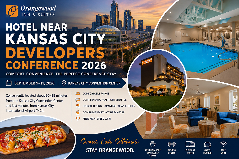 Orangewood Inn & Suites KCI hotel near Kansas City Developers Conference 2026