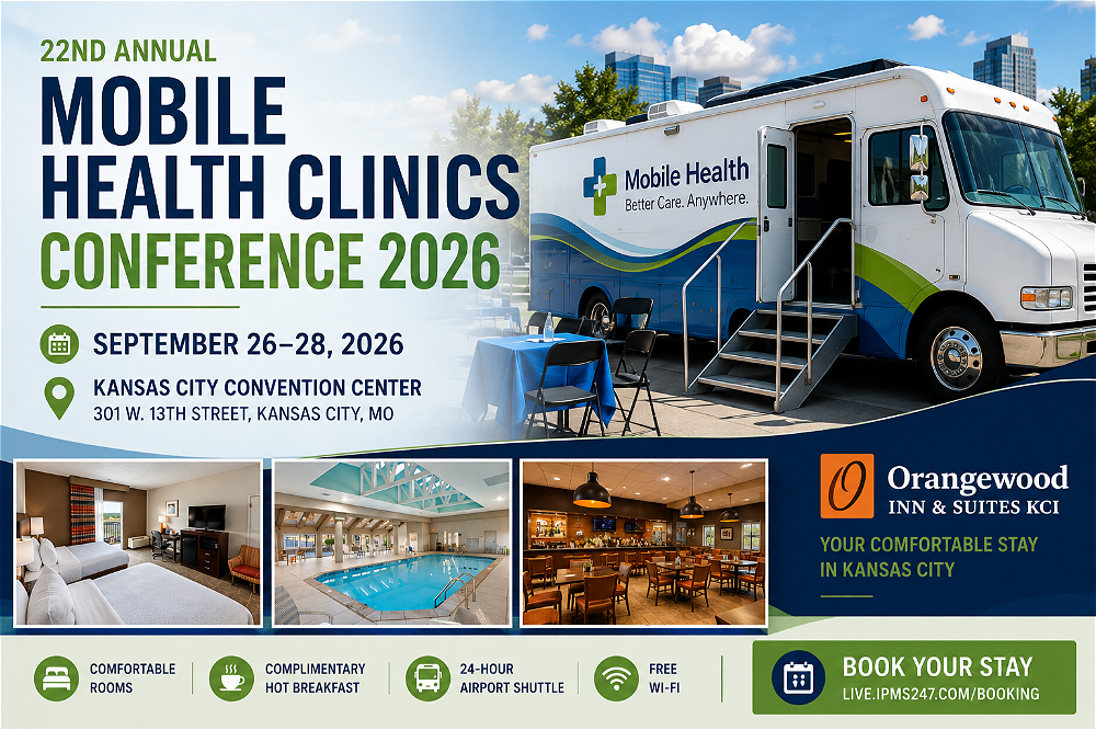 Mobile Health Clinics Conference 2026 Orangewood Inn & Suites KCI