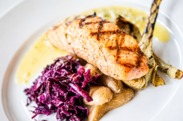 Chicken, cabbage, and other various vegetables