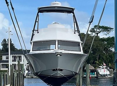 boat docked above the water