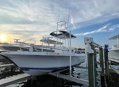 boats anchored in the water