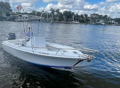 a boat sailing across the water