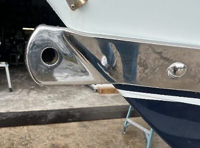 a boat sailing across the water