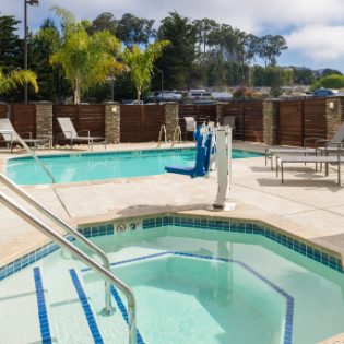 Santa Cruz California hotel pool